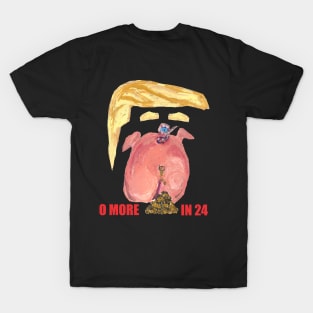 No More in 24(back; no-putin) T-Shirt